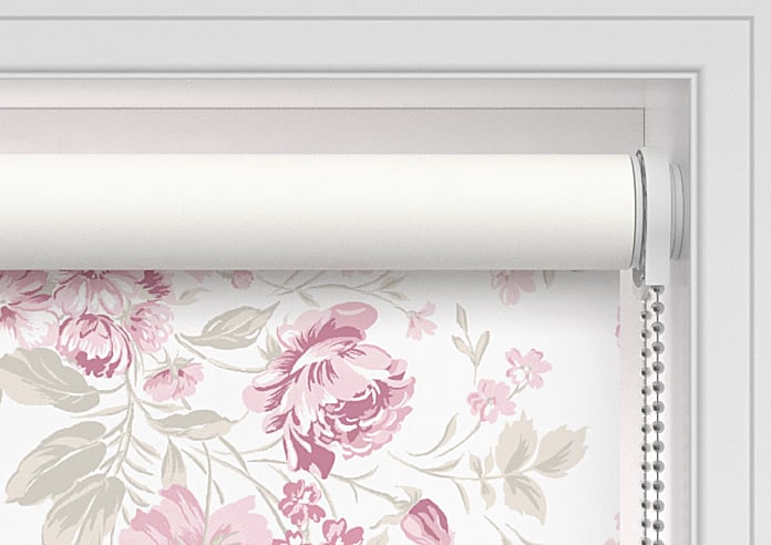 Shabby Chic by Rachel Ashwell Romantic Rose (Blackout), Pink - Twist&Fit Roller Blind - Image 10